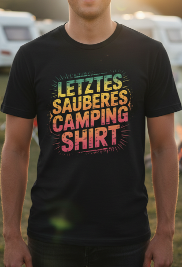Letztes Sauberes Camping Shirt