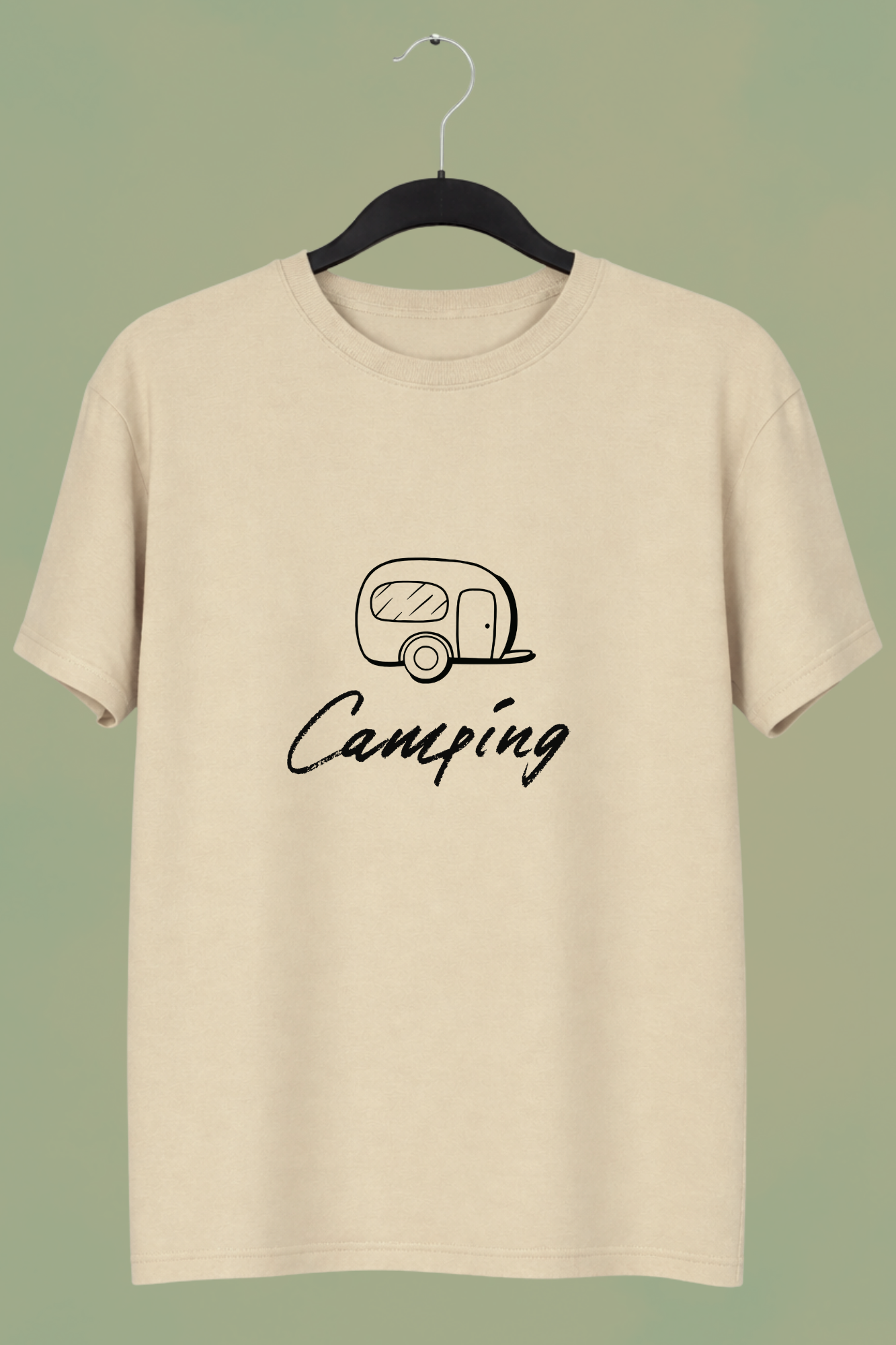 Camping mit Wohnwagen