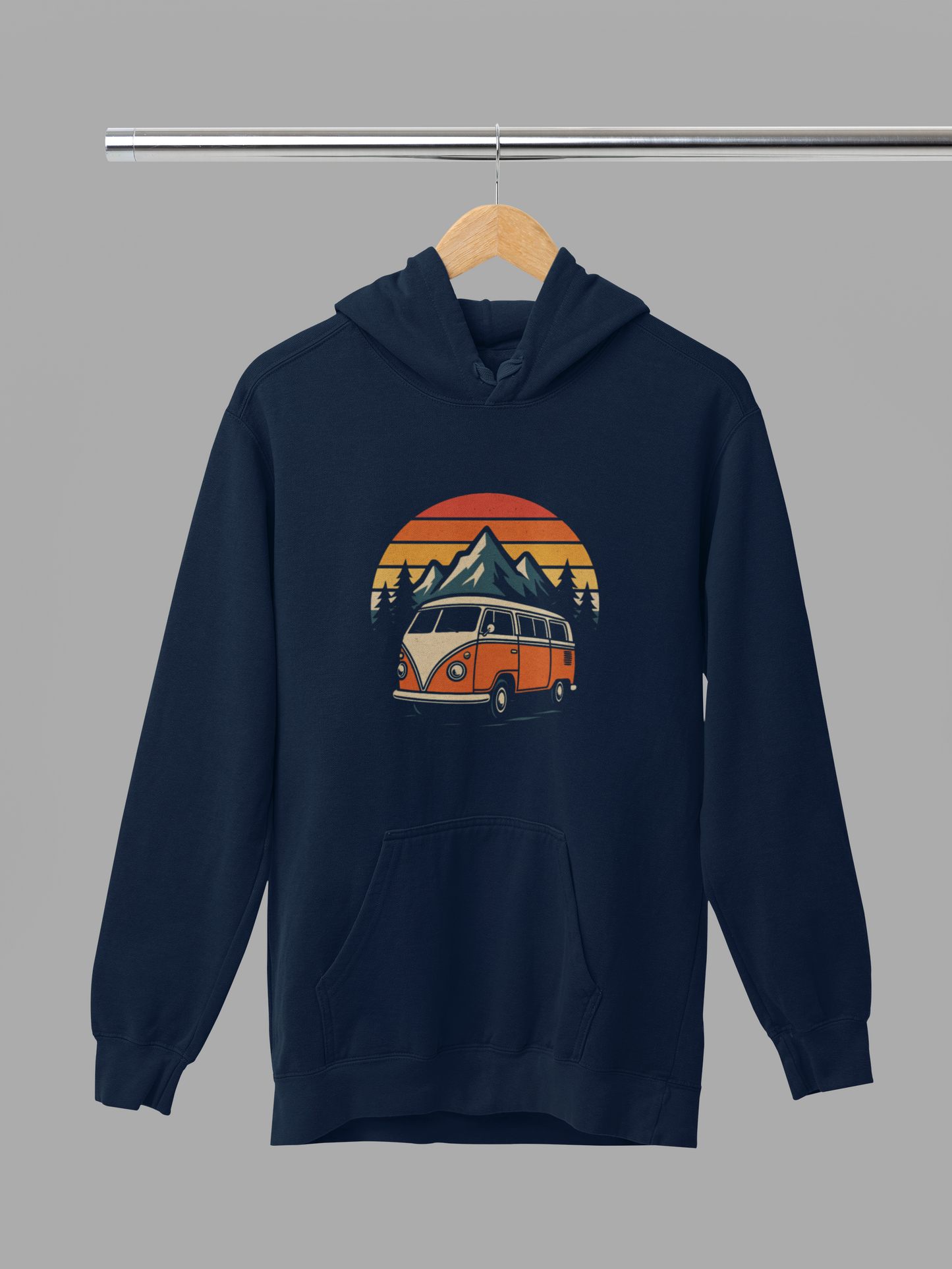 Retro Vanlife Sunset