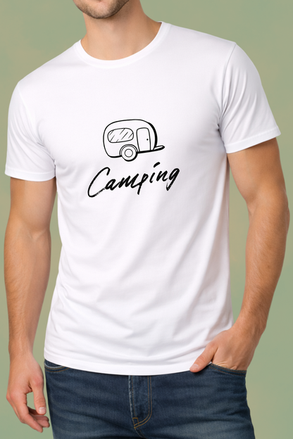 Camping mit Wohnwagen