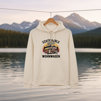Echte Kerle ziehen Wohnwagen