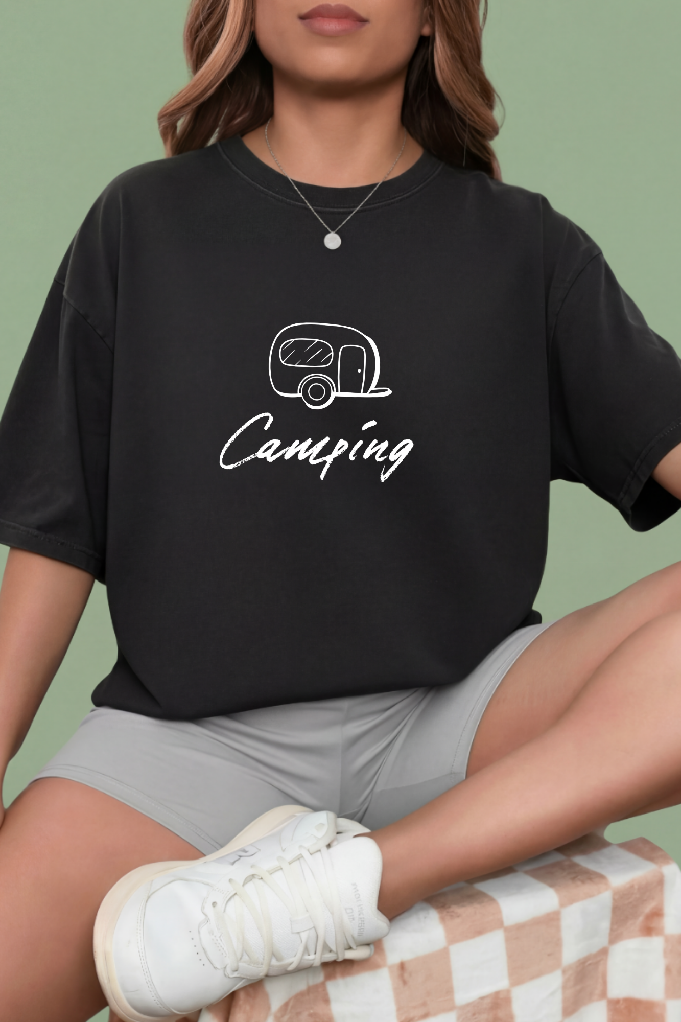 Camping mit Wohnwagen