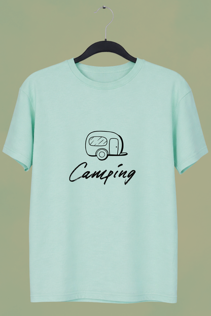 Camping mit Wohnwagen