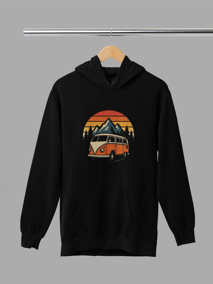 Retro Vanlife Sunset