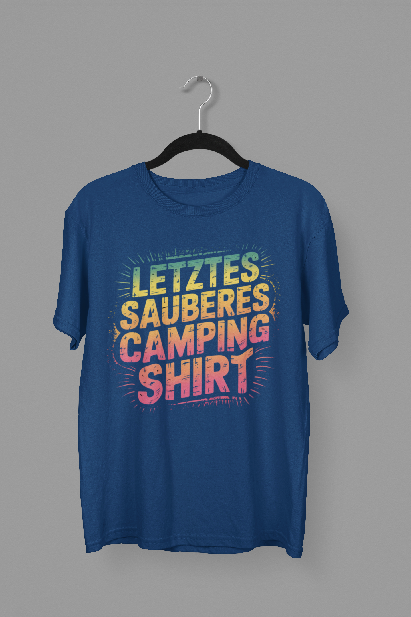 Letztes Sauberes Camping Shirt