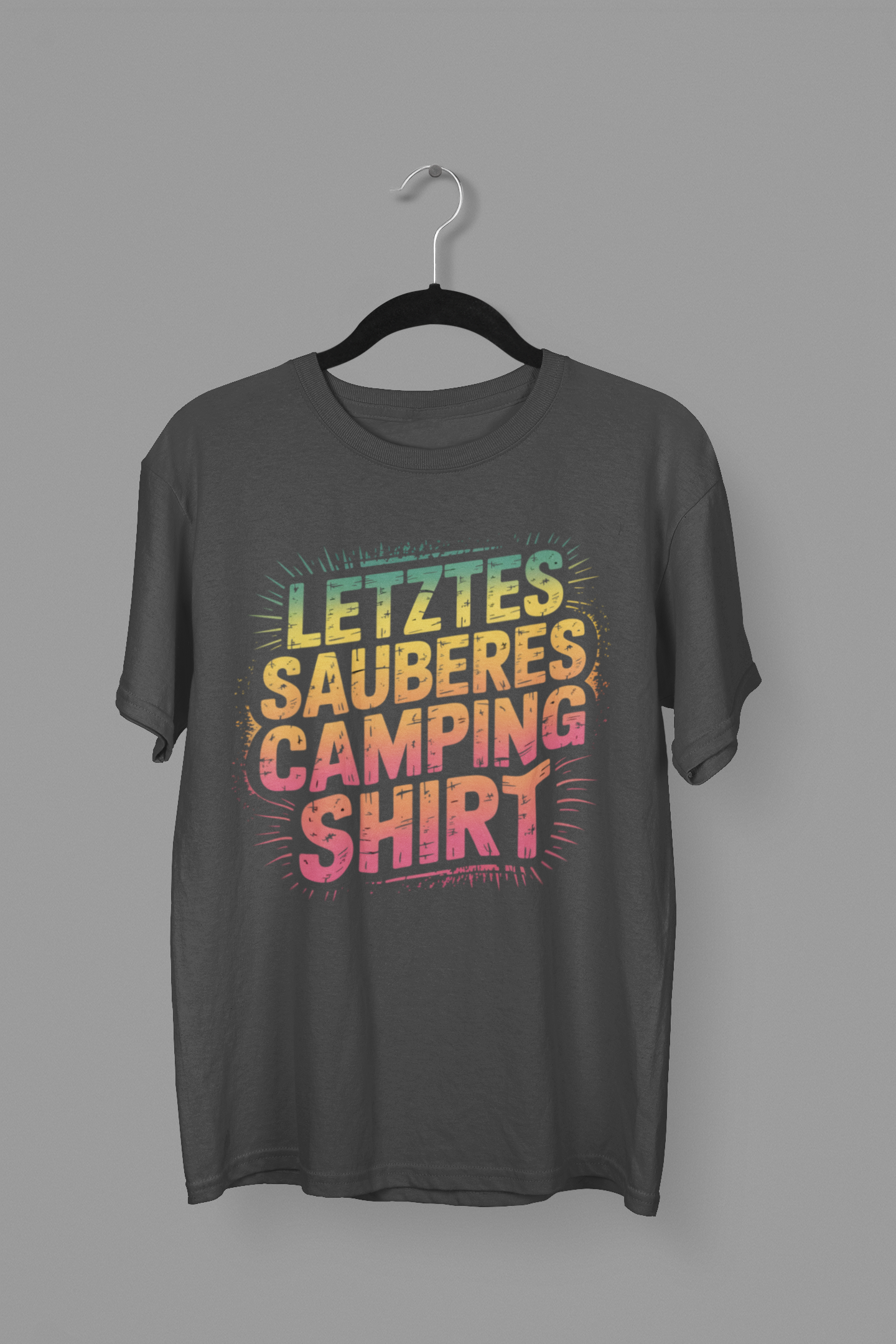 Letztes Sauberes Camping Shirt