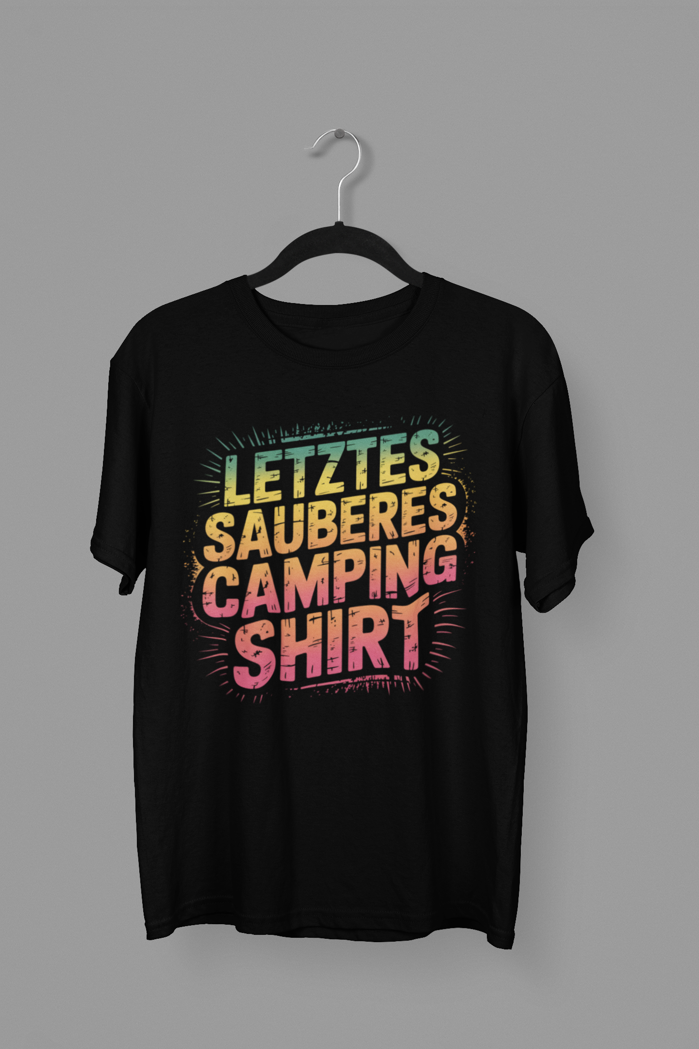 Letztes Sauberes Camping Shirt