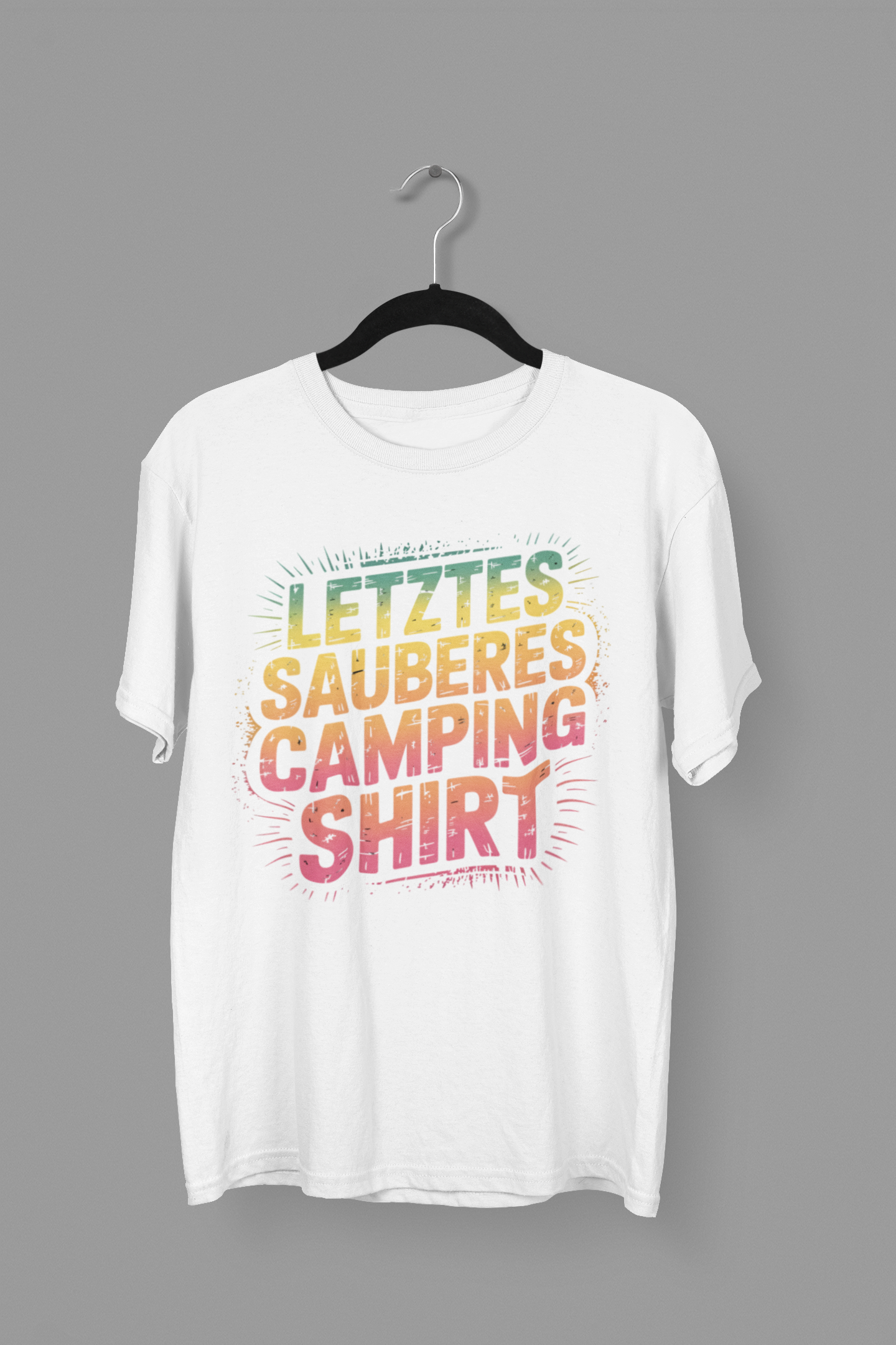 Letztes Sauberes Camping Shirt