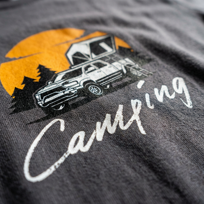 Camping mit Dachzelt