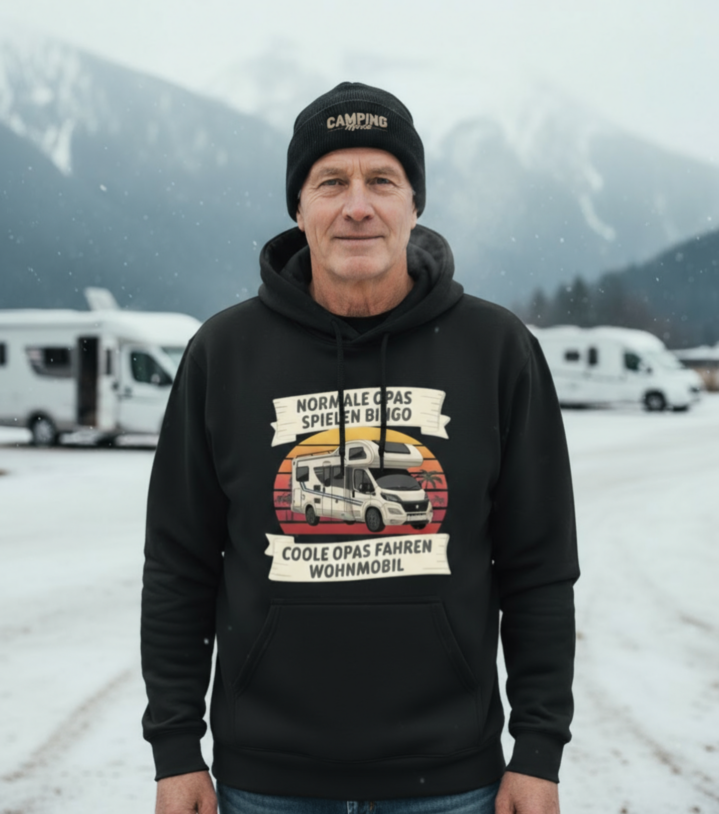 Normale und coole Opas